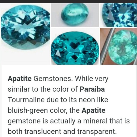 Blue gemstone ring - Picture 7 of 8